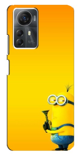 Силиконовый чехол с изображением "Кевин Миньон" для ZTE Blade A72s