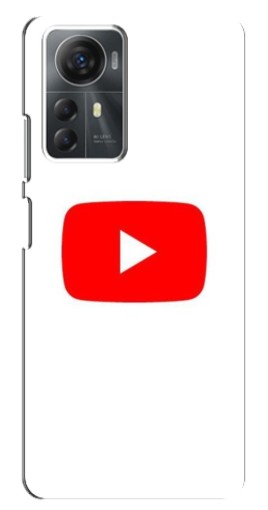 Чехол с картинкой "Красная кнопка" для ZTE Blade A72s