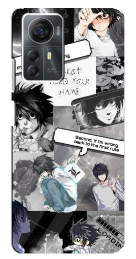 Силиконовый чехол с изображением "L - Death note" для ZTE Blade A72s