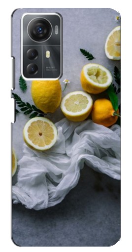 Чехол с принтом "Лимонное настроение" для ZTE Blade A72s