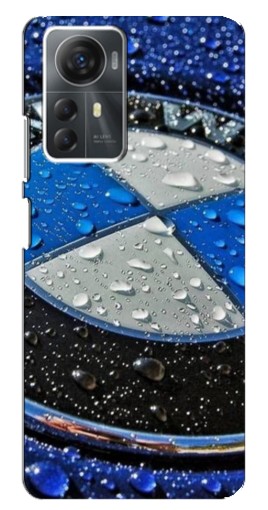 Силиконовый чехол с изображением "Лого BMW" для ZTE Blade A72s