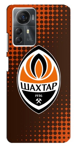 Силиконовый чехол с изображением "Логотип Шахтер Донецк" для ZTE Blade A72s