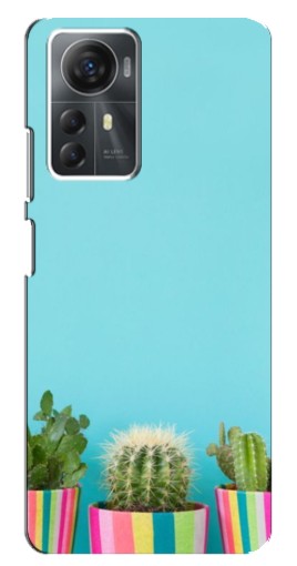 Чехол с картинкой "Маленькие кактусы" для ZTE Blade A72s