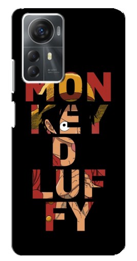 Силиконовый чехол с изображением "Monky d Luffy" для ZTE Blade A72s