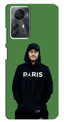 Силиконовый чехол с изображением "Неймар Paris" для ZTE Blade A72s