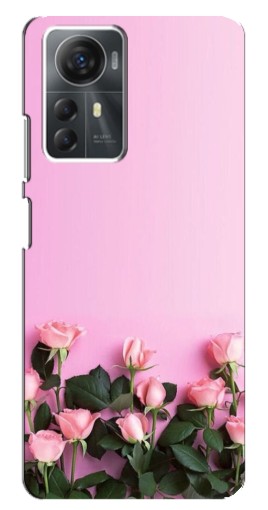 Чехол с картинкой "Нежные розы" для ZTE Blade A72s