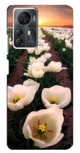 Чехол с печатью "Поле тульпанов " для ZTE Blade A72s