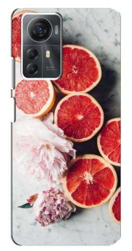 Чехол с картинкой "Половинки грейпфрутов" для ZTE Blade A72s