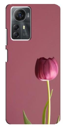 Силиконовый чехол с изображением "Розовый тюльпан" для ZTE Blade A72s
