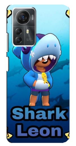 Чехол с картинкой "Shark Leon" для ZTE Blade A72s