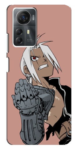 Чехол с принтом "Стальной алхимик" для ZTE Blade A72s
