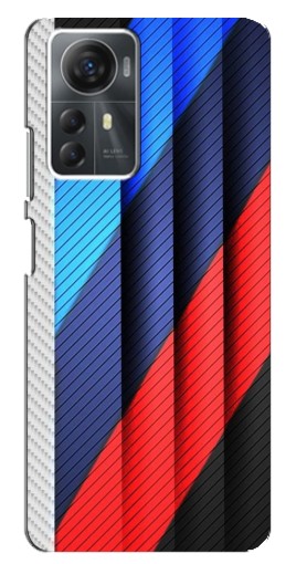 Чехол с печатью "Цвета лого БМВ" для ZTE Blade A72s