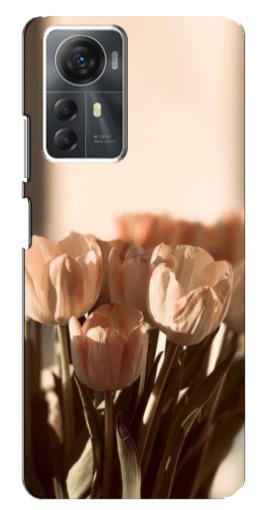 Чехол с печатью "Тюльпаны на солнце" для ZTE Blade A72s