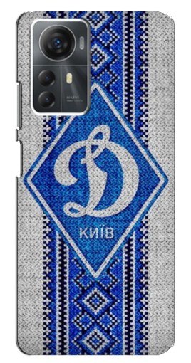 Силиконовый чехол с изображением "Вышиванка Динамо" для ZTE Blade A72s