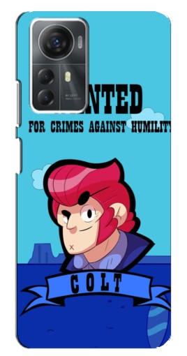 Чехол с картинкой "WANTED COLT" для ZTE Blade A72s