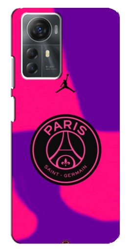 Чехол с печатью "Яркий лого PSG" для ZTE Blade A72s