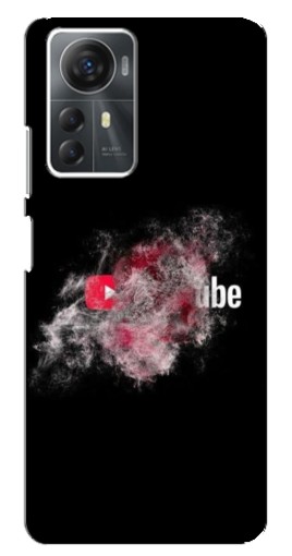 Чехол с принтом "Яркий Ютуб" для ZTE Blade A72s