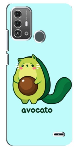 Чехол с картинкой "Avocato" для ZTE Blade A53 Pro