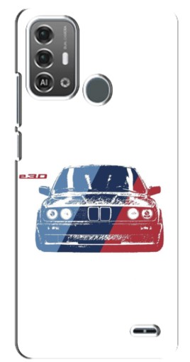 Силиконовый чехол с изображением "BMW e30" для ZTE Blade A53 Pro