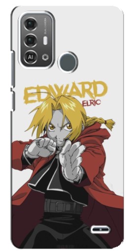 Силиконовый чехол с изображением "Боевй Erlic" для ZTE Blade A53 Pro