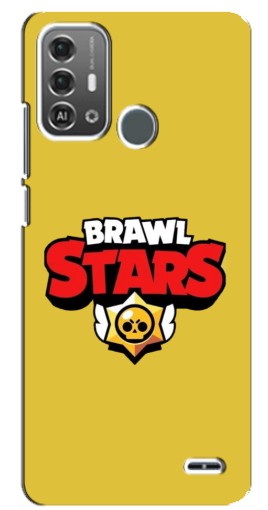 Силиконовый чехол с изображением "Brawl Logo" для ZTE Blade A53 Pro