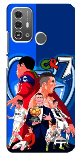 Чехол с картинкой "CR7" для ZTE Blade A53 Pro