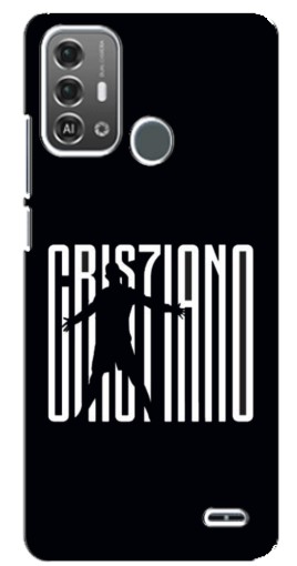Силиконовый чехол с изображением "Cristiano" для ZTE Blade A53 Pro