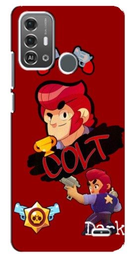 Чехол с принтом "Dark Colt" для ZTE Blade A53 Pro