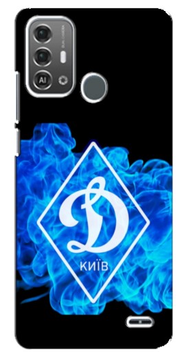 Силиконовый чехол с изображением "Эмблема Динамо Киев" для ZTE Blade A53 Pro