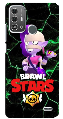 Чехол с картинкой "Emz Brawl Stars" для ZTE Blade A53 Pro