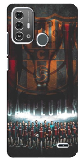 Чехол с принтом "FCB Campeones" для ZTE Blade A53 Pro