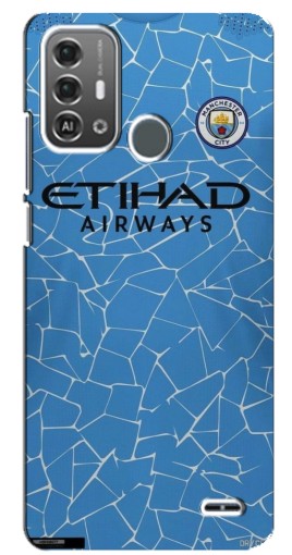 Чехол с принтом "Форма Манчестер Сити" для ZTE Blade A53 Pro