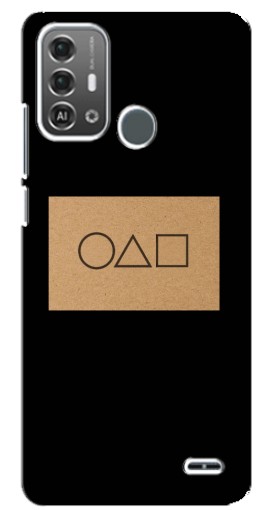 Чехол с принтом "Карточка Кальмара" для ZTE Blade A53 Pro