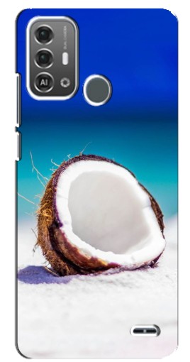 Чехол с печатью "Кокос на пляже" для ZTE Blade A53 Pro