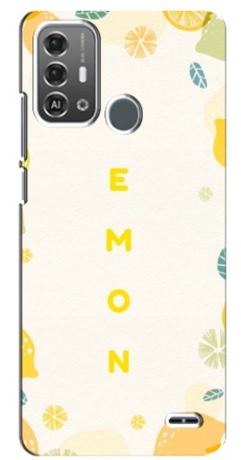 Силиконовый чехол с изображением "Lemon" для ZTE Blade A53 Pro