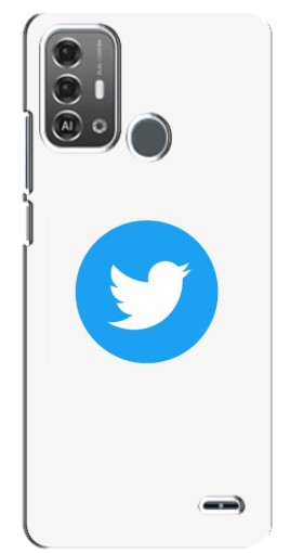 Чехол с принтом "Лого Твиттера" для ZTE Blade A53 Pro