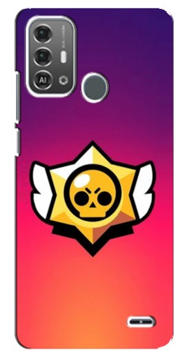 Чехол с картинкой "Логотип Brawl Stars" для ZTE Blade A53 Pro