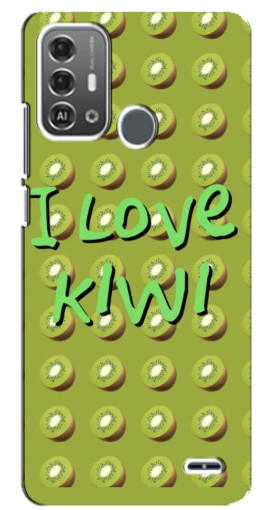 Чехол с картинкой "Love Kiwi" для ZTE Blade A53 Pro