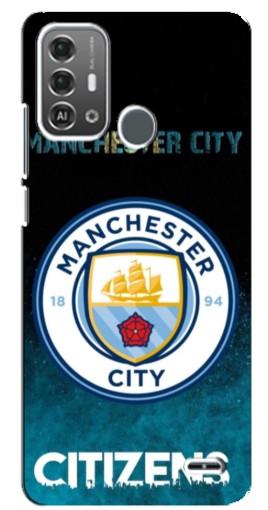 Силиконовый чехол с изображением "Man City Zens" для ZTE Blade A53 Pro