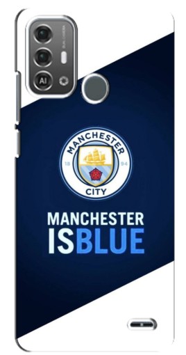 Чехол с принтом "Manchester is Blue" для ZTE Blade A53 Pro