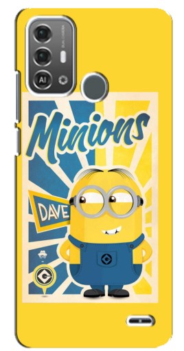 Чехол с картинкой "Minions" для ZTE Blade A53 Pro