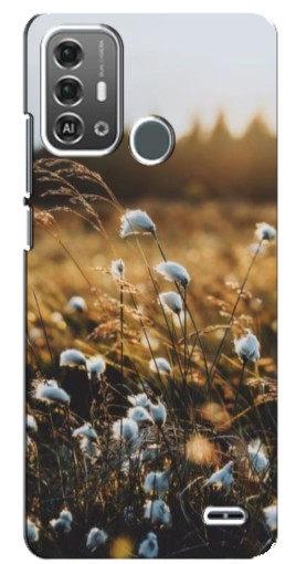 Чехол с принтом "Нежные полевые цветы" для ZTE Blade A53 Pro