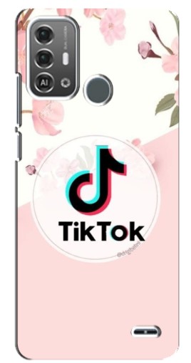 Чехол с принтом "Нежный принт" для ZTE Blade A53 Pro