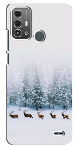 Чехол с печатью "Олени в лесу" для ZTE Blade A53 Pro