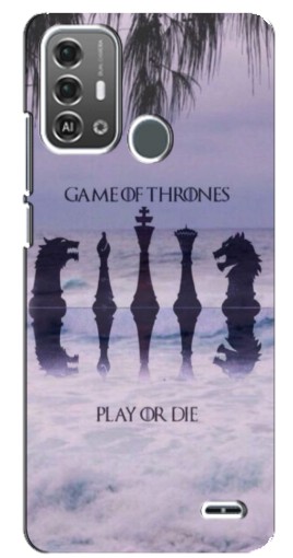 Чехол с картинкой "Play or Die" для ZTE Blade A53 Pro