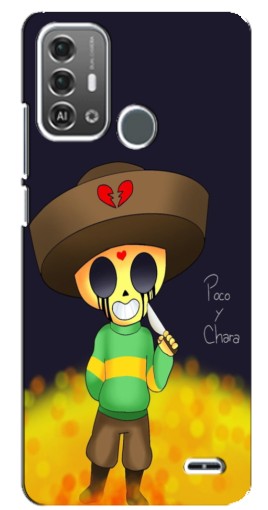 Чехол с принтом "Poco y Chara" для ZTE Blade A53 Pro