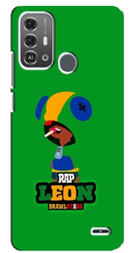 Чехол с картинкой "RAP Leon" для ZTE Blade A53 Pro