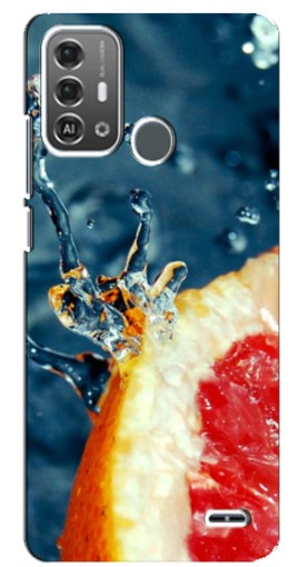 Чехол с картинкой "Сочный грейпфрут" для ZTE Blade A53 Pro