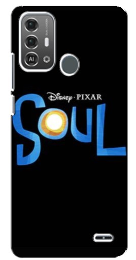 Силиконовый чехол с изображением "Soul" для ZTE Blade A53 Pro