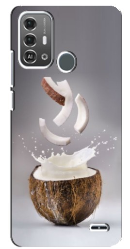 Чехол с печатью "Стакан кокоса" для ZTE Blade A53 Pro